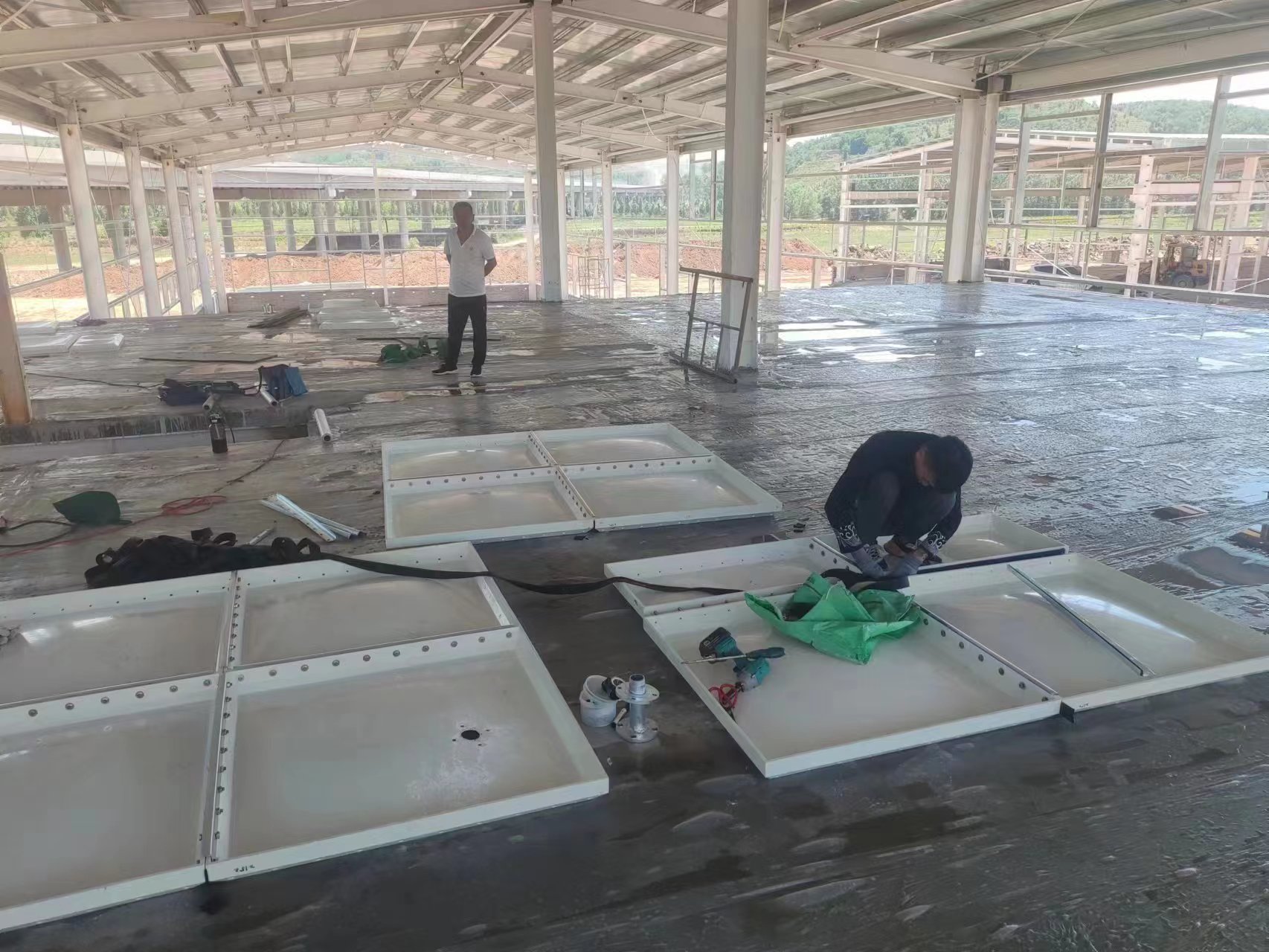 榆社县高速救援维修中心玻璃钢水箱项目